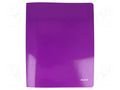 Document wallet; A4; violet LEITZ LEITZ-WOW/V