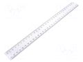 Ruler; 300mm TAURUS LINIJKA-30CM