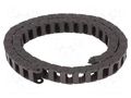 Cable chain; E2C.15; Bend.rad: 48mm; L: 1000mm; Int.height: 14.9mm IGUS E2C.15.30.048.0