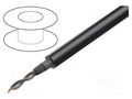 Wire: microphone cable; 2x0.35mm2; black; tinned,OFC; -15÷70°C TASKER TAS-TSK1028