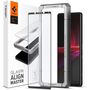 TEMPERED Spigen ALM GLASS FC SONY XPERIA 1 III BLACK, Spigen 8809756646799 8809756646799