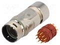 Connector: M23; plug; PIN: 12; male; soldering; for cable; straight LAPP 75009705