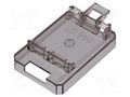 DIN-rail mounting holder; for DIN rail mounting; 66.82 FINDER 066.07