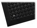 Mat: floor; ESD; black; L: 0.9m; W: 0.6m; Thk: 14mm; polyurethane COBA EUROPE COBA-SE010001ESD