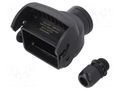 Enclosure for connectors: HDC; size 10B; for cable; Han-Eco® B HARTING 19431100755