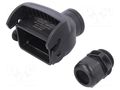 Enclosure for connectors: HDC; size 10B; for cable; Han-Eco® B HARTING 19431100757