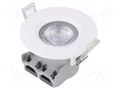 Lamp: LED spotlight; 5W; 220/240VAC; white warm; 36°; 3000K; Ø72mm TUNGSRAM 93100528