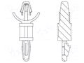PCB distance; polyamide 66; L: 15.9mm; latch/latch; natural DREMEC DR8G813V40954