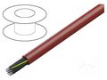 Wire; SiHF; 25G0.75mm2; Cu; stranded; silicone caoutchouc HELUKABEL SIHF25X0.75