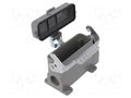 Enclosure for connectors: HDC; angled; size D16A; with latch DEGSON ELECTRONICS D16A-SF-1L-CV-M20