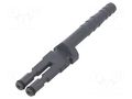 Handle; male connectors; EBC80 ANDERSON POWER PRODUCTS E80-20