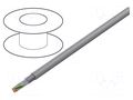 Wire; LiY-CY; 25x0.34mm2; shielded,tinned copper braid; PVC; grey HELUKABEL LIYCY25X0.34