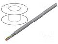 Wire; LiY-CY; 27x0.25mm2; shielded,tinned copper braid; PVC; grey HELUKABEL LIYCY27X0.25