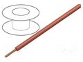 Wire; EcoGen®,EcoWire Plus,HookUp Wire; stranded; Cu; 26AWG; MPPE ALPHA WIRE 6821-RD001
