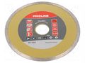 Cutting diamond wheel; Ø: 125mm; Disc thick: 2.2mm; 22.23mm PROLINE PRE-87102