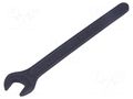 Wrench; spanner; 8mm; Overall len: 94mm; blackened keys BAHCO SA.894M-8