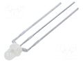 LED; red/green; 3mm; 60°; Front: convex; 2÷2.2VDC; No.of term: 3 LUMEX SSL-LX3059IGW