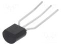 Thyristor; 600V; Ifmax: 1.25A; 0.8A; Igt: 200uA; TO92; THT; Ammo Pack STMicroelectronics X0202MA-2BL2