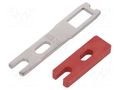 Flat key; XCS; PREVENTA TELEMECANIQUE SENSORS XCSZ11