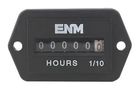 DC HOUR METER, 6 DIGIT, 10-80VDC T41E45