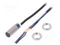 Sensor: inductive; OUT: PNP / NO; 0÷2mm; 12÷24VDC; M12; 2m; IP67 TELEMECANIQUE SENSORS XS512B1PAL2