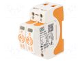 Surge arrester; Type 2; Poles: 2; 20kA; 280VAC; -40÷80°C; IP20 OBO BETTERMANN OBO-5095162