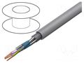 Wire; LiYCY-CY; 3x2x0.25mm2; PVC; grey; 500V; flame retardant HELUKABEL LIYCYCY3X2X0.25