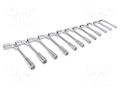 Wrenches set; L-type,socket spanner; 12pcs. BAHCO SA.28M/12