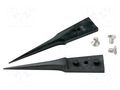 Tip; ESD; Type of tweezers: straight; 2pcs. LINDSTRÖM SA.TL5ACF