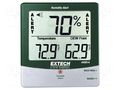 Thermo-hygrometer; -10÷60°C; 10÷99%RH; Accur: ±1°C EXTECH EX445814