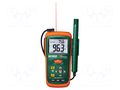 Thermo-hygrometer; -50÷500°C; 10÷95%RH; 8: 1; ε: 0,95; Accur: ±2°C EXTECH RH101