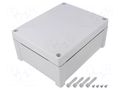 Enclosure: multipurpose; X: 191mm; Y: 240mm; Z: 107mm; TEMPO; grey FIBOX TPC241911