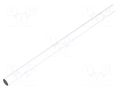 Fiber for LED; Ø3.2mm; L: 45mm; round; Front: flat; straight MENTOR 1282.1400