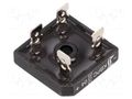 Bridge rectifier: single-phase; Urmax: 400V; If: 10/15/25A; square DIOTEC SEMICONDUCTOR KBPC10/15/2504FP