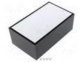 Enclosure: multipurpose; X: 96mm; Y: 160mm; Z: 63mm; 15; ABS; black TEKO 153/P.9