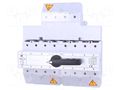 Switch: mains-generator; Stabl.pos: 3; 160A; I-0-II; Poles: 4 SPAMEL PRZK-4160-W02