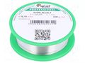 Tin; lead free; Sn99,3Cu0,7; 0.7mm; 100g; reel; 227°C; 3%; Flux: SW32 CYNEL SN99C-0.7/0.1