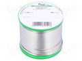 Tin; lead free; Sn99,3Cu0,7; 1.5mm; 500g; reel; 227°C; 3%; Flux: SW32 CYNEL SN99C-1.5/0.5