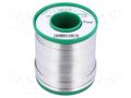 Tin; lead free; Sn99,3Cu0,7; 2mm; 1000g; reel; 227°C; 3%; Flux: SW32 CYNEL SN99C-2.0/1.0