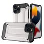 Hybrid Armor Case Tough Rugged Cover for iPhone 13 Pro silver, Hurtel 5907769326585 5907769326585