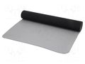 Mat: bench; ESD; grey (bright); L: 1.2m; Width: 0.6m; Thick: 2mm STATICTEC PRT-STW414008
