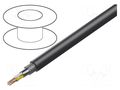 Wire; ETHERLINE® Cat.5,SF/UTP; 2x2x22AWG; 5; wire; Cu; PE; black LAPP ETH-2170496