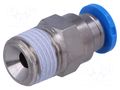 Push-in fitting; straight; -0.95÷6bar; Gasket: NBR caoutchouc; QS FESTO QS-1/8-4
