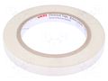 Tape: electrical insulating; W: 12mm; L: 33m; Thk: 0.177mm; white 3M 3M-69-12-33