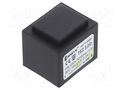 Transformer: encapsulated; 3VA; 230VAC; 15V; 200mA; PCB; IP00; TEZ BREVE TUFVASSONS TEZ3/D/15V-TA40