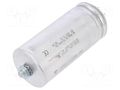 Capacitor: polypropylene; motors, run; 30uF; 470V; Ø45x98mm; ±5% KEMET C878BF35300AA0J