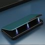 Eco Leather View Case elegant bookcase type case with kickstand for iPhone 13 Pro black, Hurtel 5907769334337 5907769334337