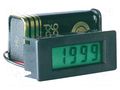 Voltmeter; digital,mounting; 0÷199.9mV; on panel; snap fastener PEAKTECH PKT-LDP-340