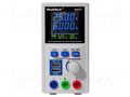 Power supply: laboratory; single-channel,adjustable; 0÷60VDC PEAKTECH PKT-P6227