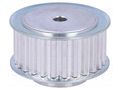 Belt pulley; T5; W: 16mm; whell width: 27mm; Ø: 40.6mm; aluminium OPTIBELT 27-T5-26-200ZA